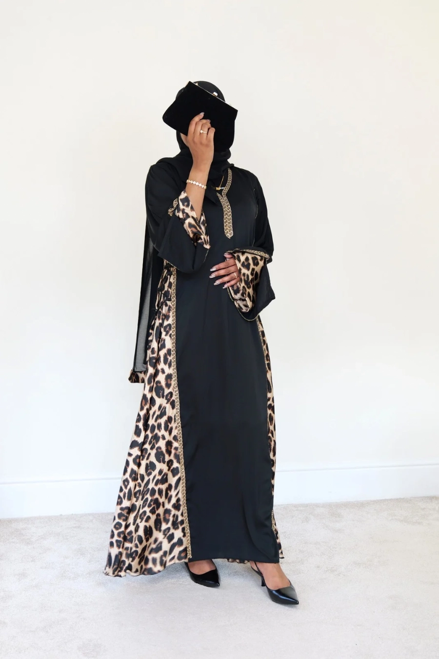 Leopard Hubb Hubb Abaya