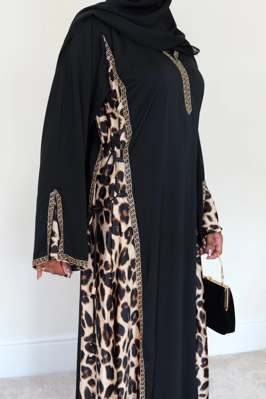 Leopard Hubb Hubb Abaya