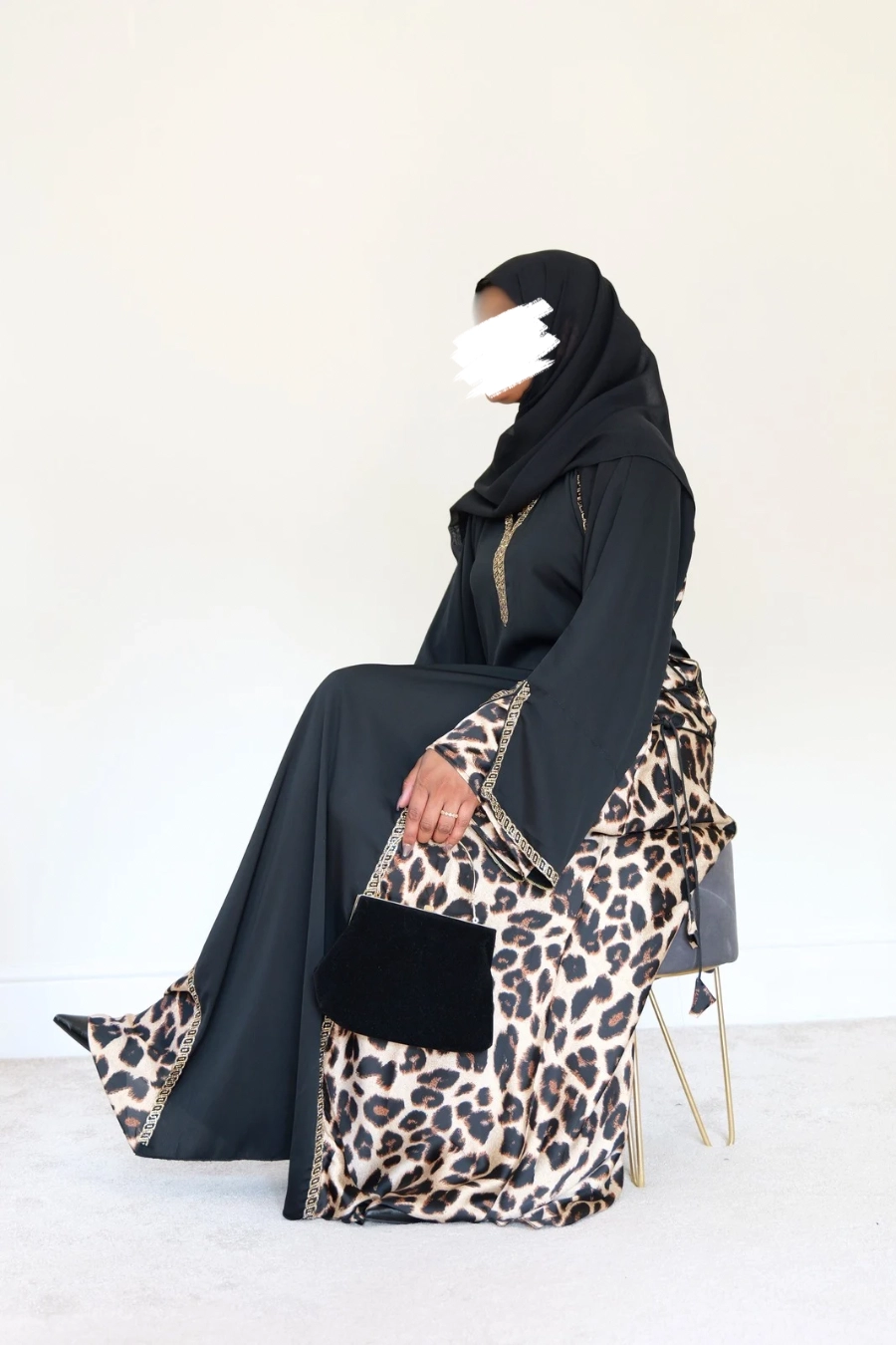 Leopard Hubb Hubb Abaya